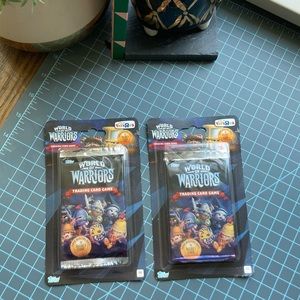 2 Packs - World of Warriors Trading Cards